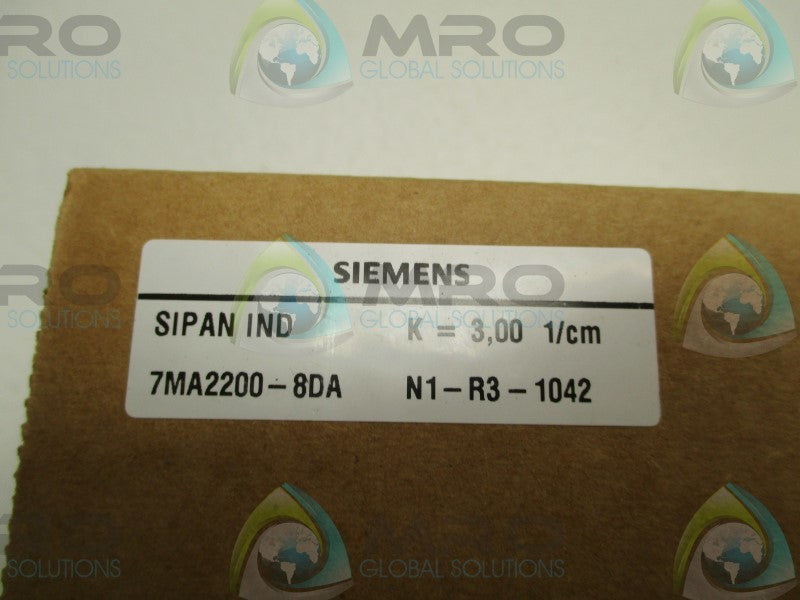 SIEMENS SIPAN IND 7MA2200-8DA CONDUCTIVITY SENSOR  NSMP