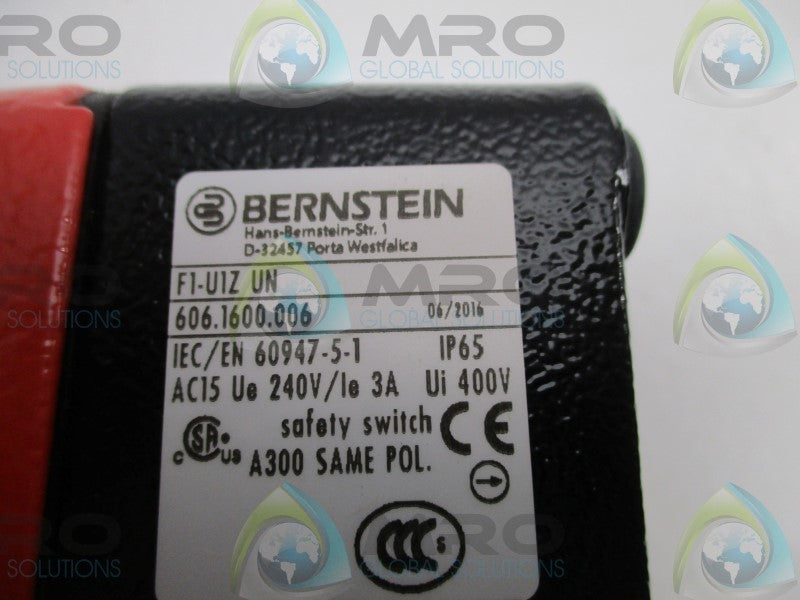 BERNSTEIN F1-U1ZUN 6061600006 FOOT SWITCH  NSMP