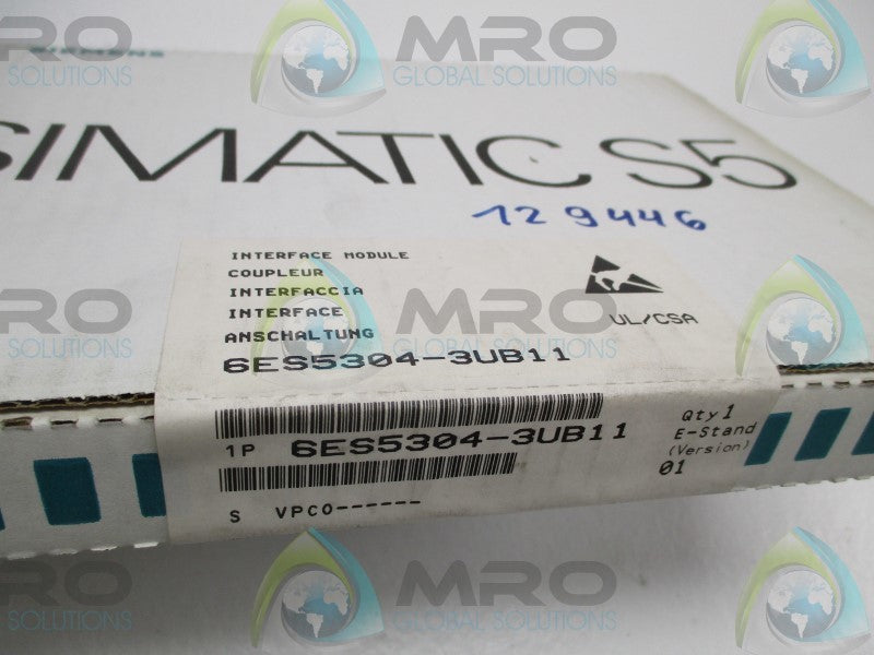 SIEMENS 6ES5304-3UB11  NSFS