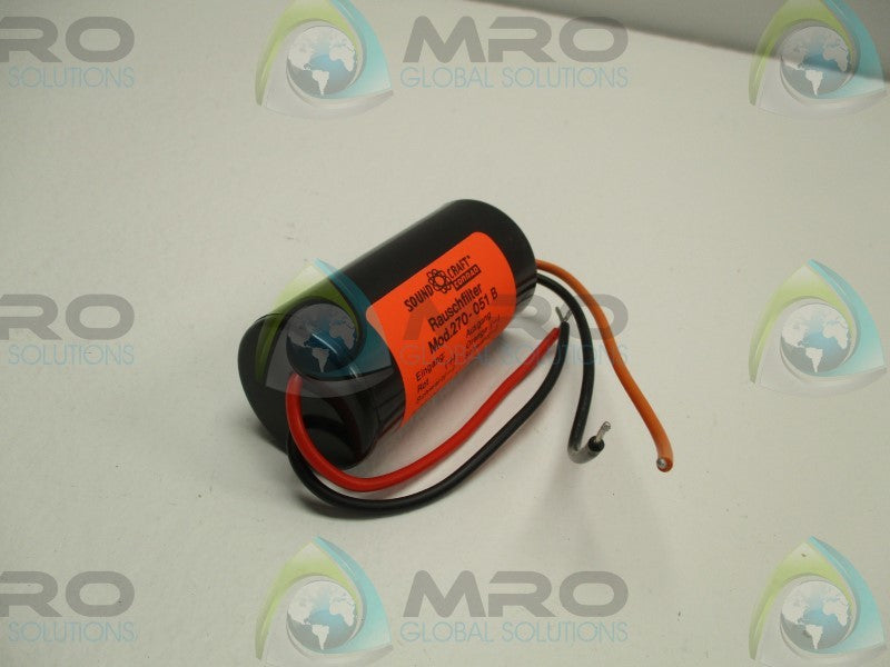 SOUND CRAFT CONRAD 270-051B FILTER  NSMP