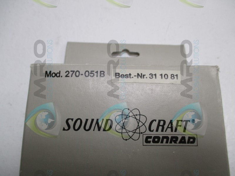 SOUND CRAFT CONRAD 270-051B FILTER  NSMP