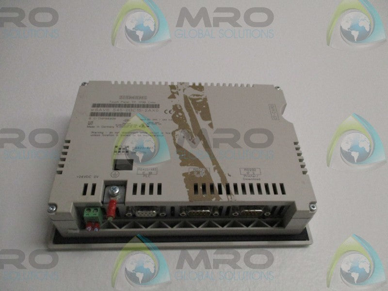 SIEMENS SIMATIC 6AV6545-0BC15-2AX0 TOUCH PANEL TP 170B (AS PICTURED)  UNMP