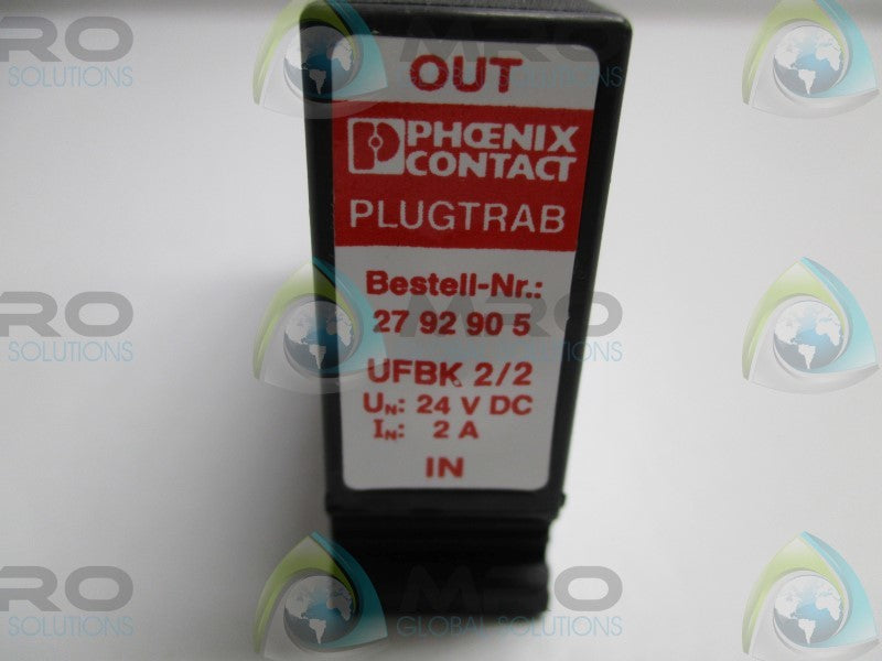 PHOENIX CONTACT UFBK2/2-24DC-ST SURGE SUPRESSOR  NSNP