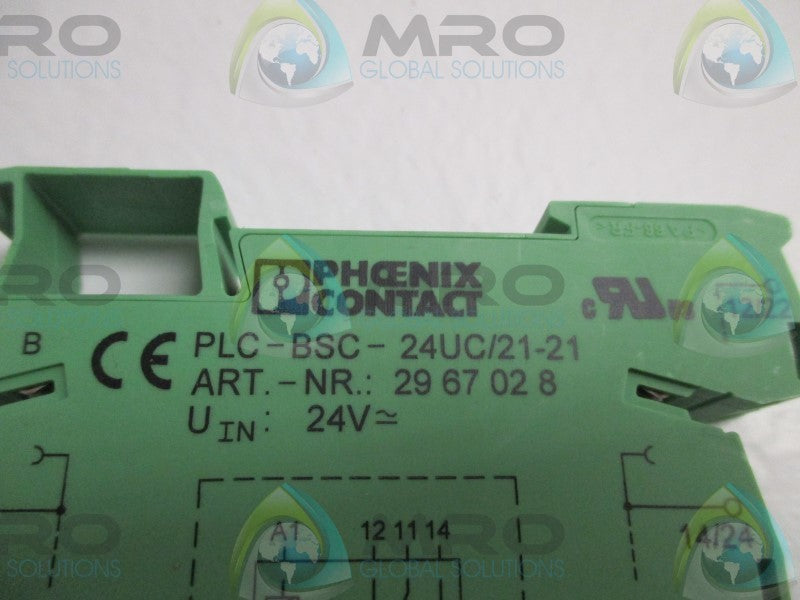 PHOENIX CONTACT PLC-BSC-24UC/21-21  NSNP
