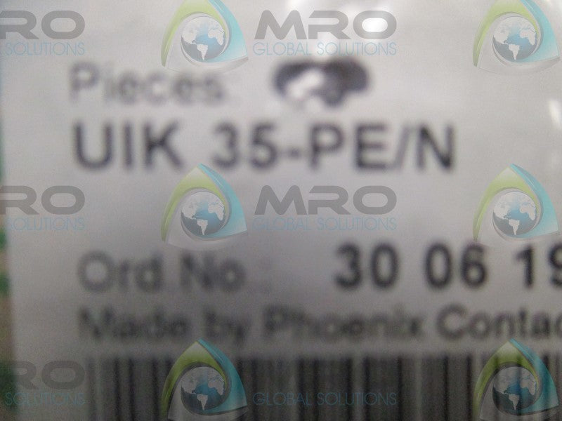PHOENIX CONTACT UIK35-PE/N TERMINAL BLOCK  NSNP