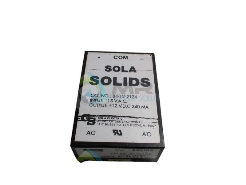 SOLA 84-12-2124 POWER SUPPLY  UNMP