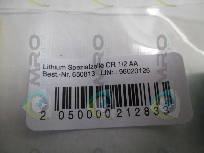 CONRAD 650813 LITHIUM BATTERY  NSMP