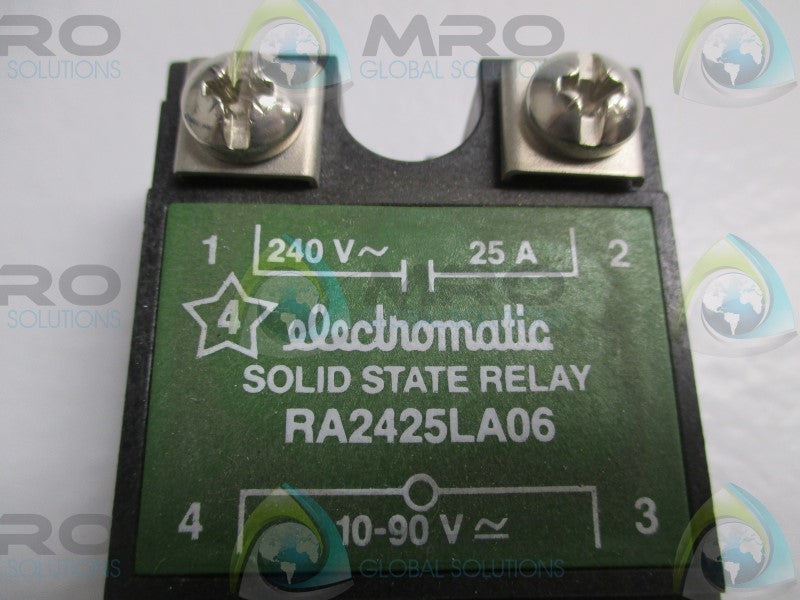 ELECTROMATIC RA2425LA06 SOLID STATE RELAY  NSMP