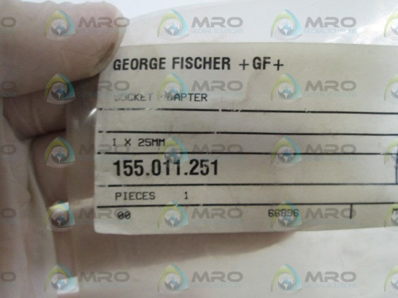GEORGE FISCHER SOCKET ADAPTER 155.011.251  NSNP IN BAG