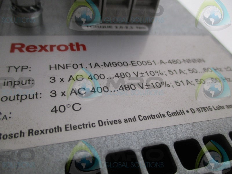 REXROTH HNF01.1A-M900-E0051-A-480-NNNN INDRADRIVE  UNMP