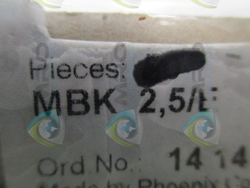 PHOENIX CONTACT MBK2,5/E TERMINAL BLOCK  NSNP
