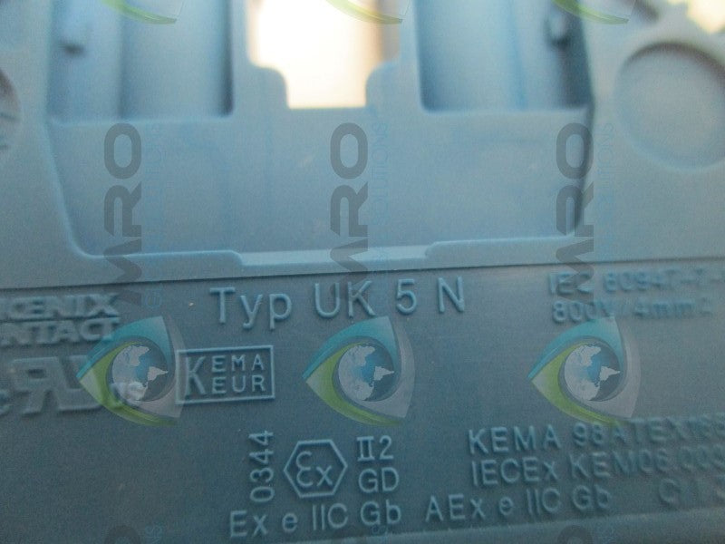 PHOENIX CONTACT UK5NBU TERMINAL BLOCK  NSNP