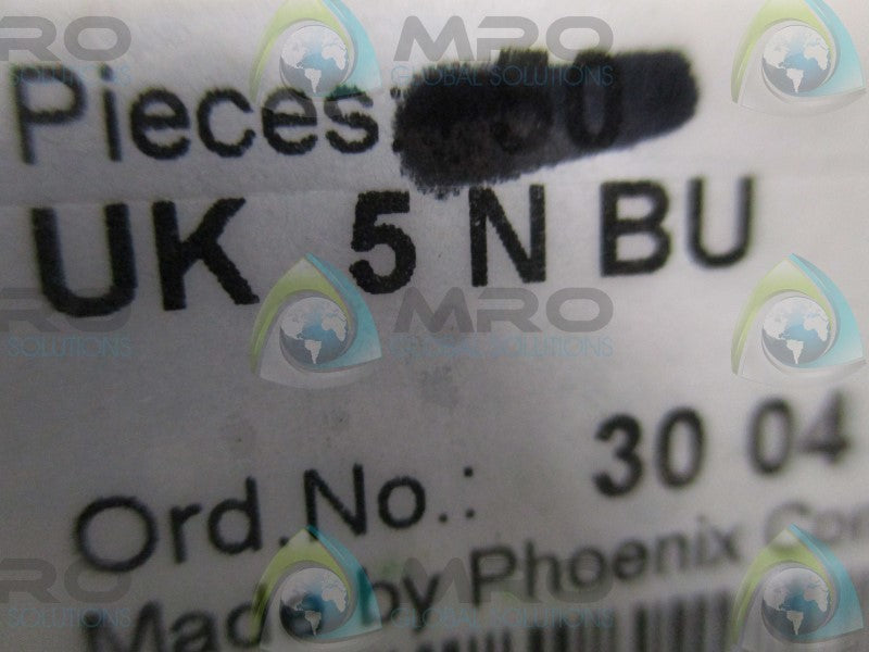 PHOENIX CONTACT UK5NBU TERMINAL BLOCK  NSNP