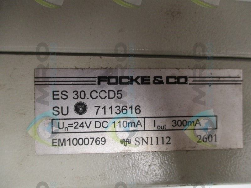 FOCKE ES30.CCD5 CAMERA SENSOR (AS PICTURED)  UNMP
