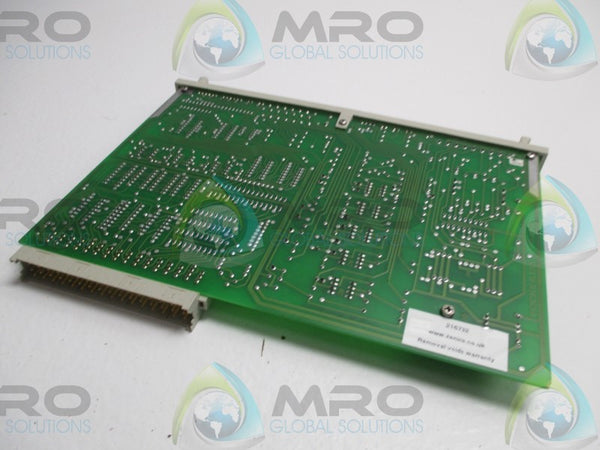 FOCKE MCP081 CONTROL BOARD MODULE (REPAIRED)  UNMP