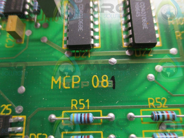 FOCKE MCP081 CONTROL BOARD MODULE (REPAIRED)  UNMP