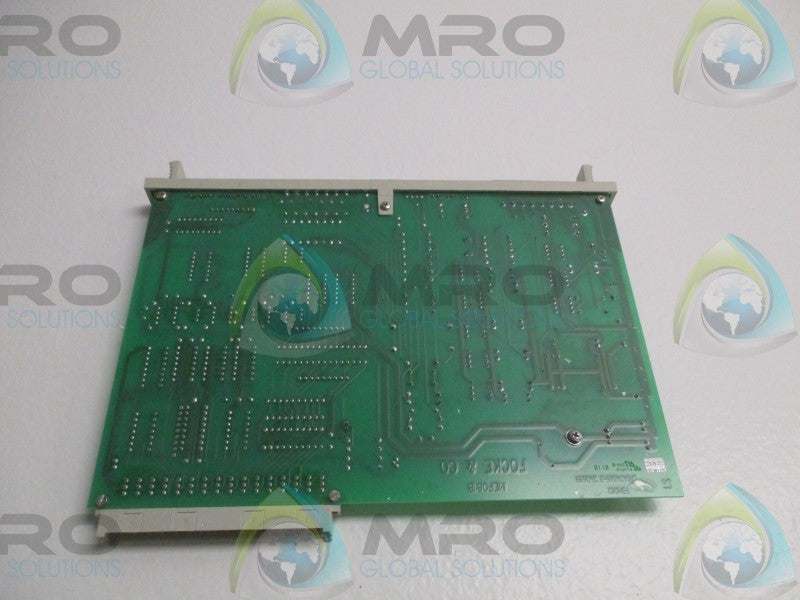 FOCKE MCP081B CONTROL BOARD MODULE  NSNP