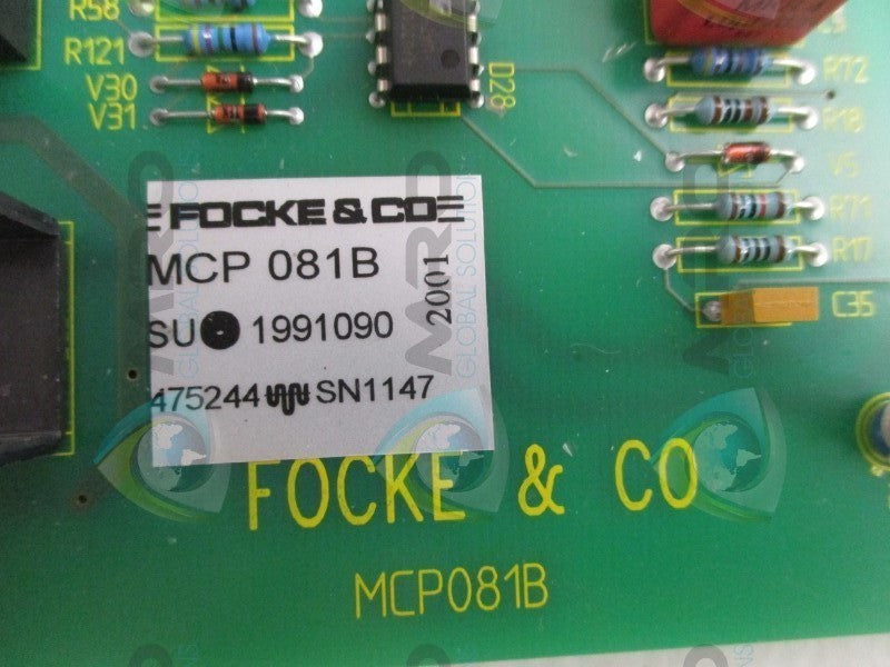 FOCKE MCP081B CONTROL BOARD MODULE  NSNP
