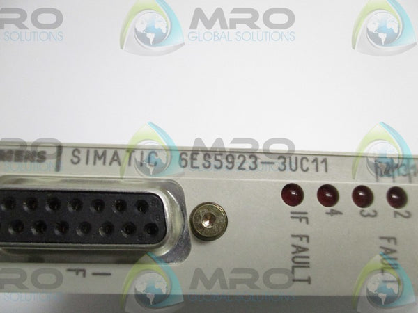 SIEMENS SIMATIC S5 6ES5923-3UC11 COORDINATIOR 923C BOARD  NSMP