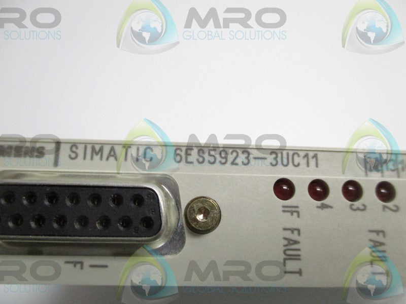 SIEMENS SIMATIC S5 6ES5923-3UC11 COORDINATIOR 923C BOARD  NSMP