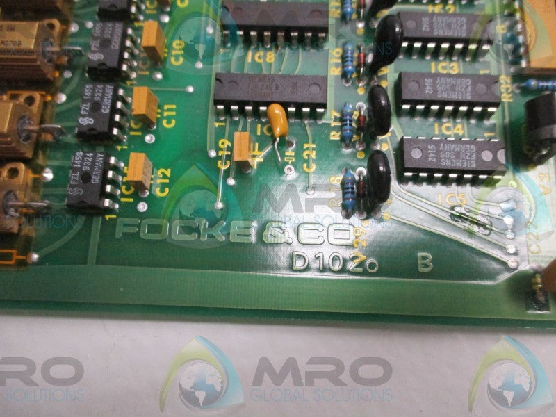 FOCKE D1020 CONTROL BOARD MODULE  UNMP