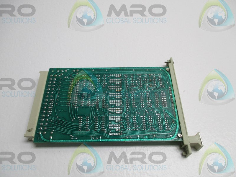 FOCKE D101-0 CONTROL BOARD MODULE  UNMP