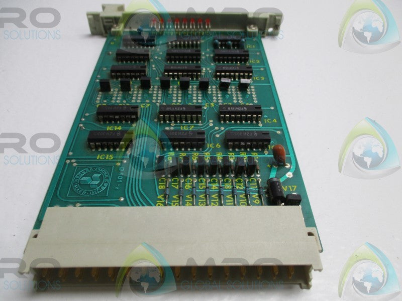 FOCKE D101-0 CONTROL BOARD MODULE  UNMP