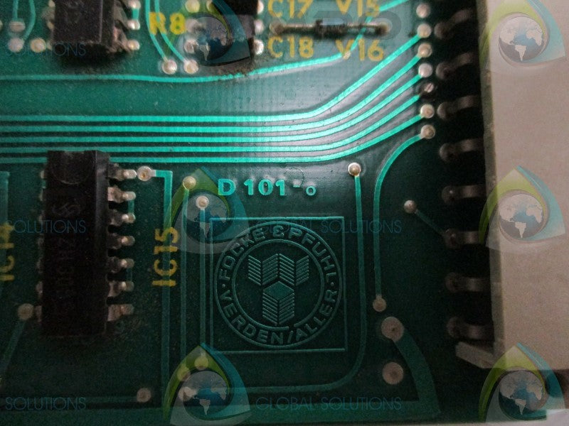 FOCKE D101-0 CONTROL BOARD MODULE  UNMP