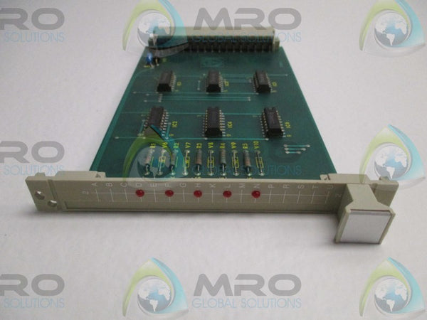 FOCKE D118-0 CONTROL BOARD MODULE  UNMP