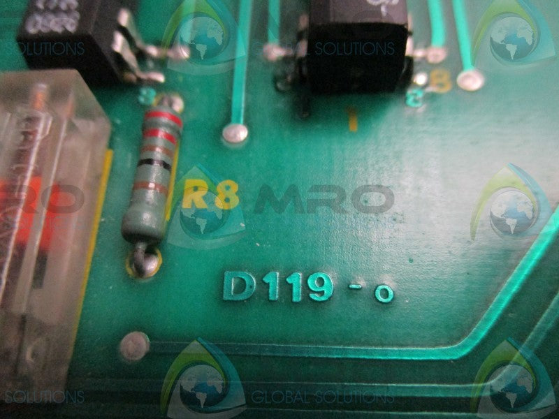 FOCKE D119-0 CONTROL BOARD MODULE  UNMP