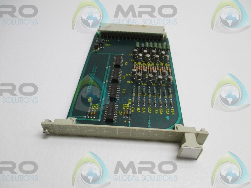 FOCKE D104-0 CONTROL BOARD MODULE  UNMP