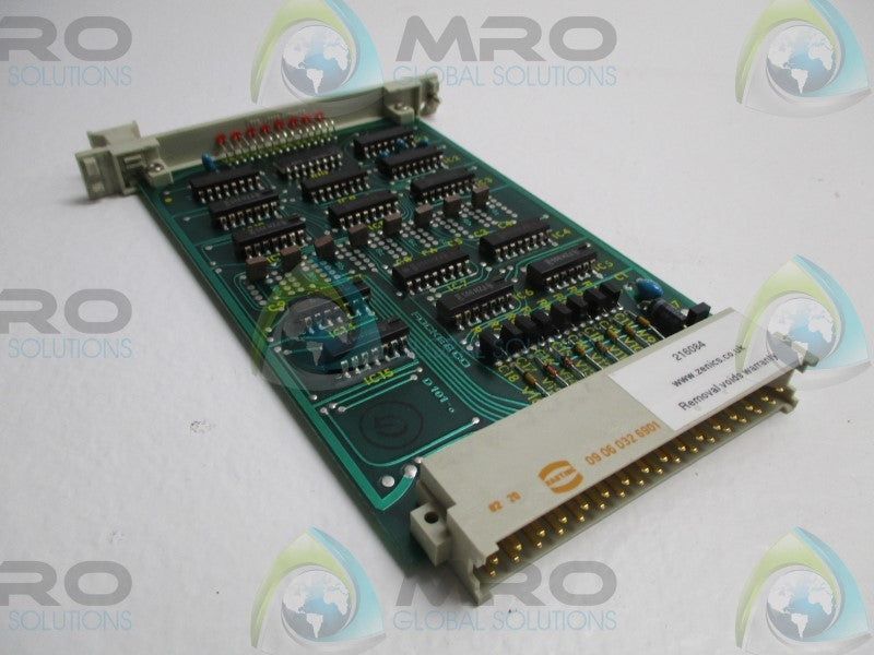 FOCKE D101-0 CONTROL BOARD MODULE (REPAIRED)  UNMP