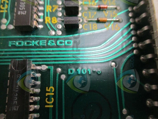 FOCKE D101-0 CONTROL BOARD MODULE (REPAIRED)  UNMP