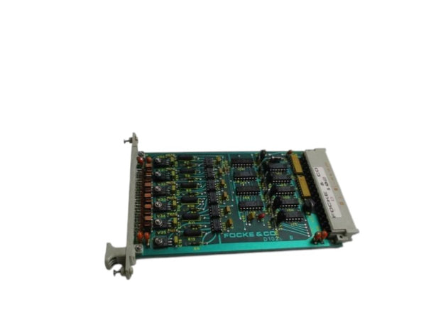 FOCKE D102-0 CONTROL BOARD MODULE  NSNP