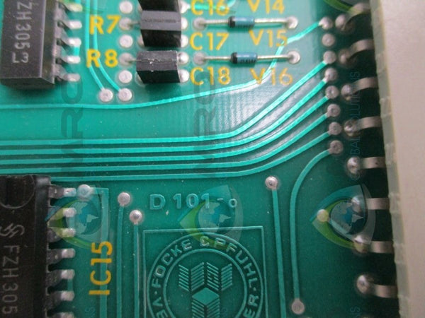 FOCKE D101-0 CONTROL BOARD MODULE  NSNP