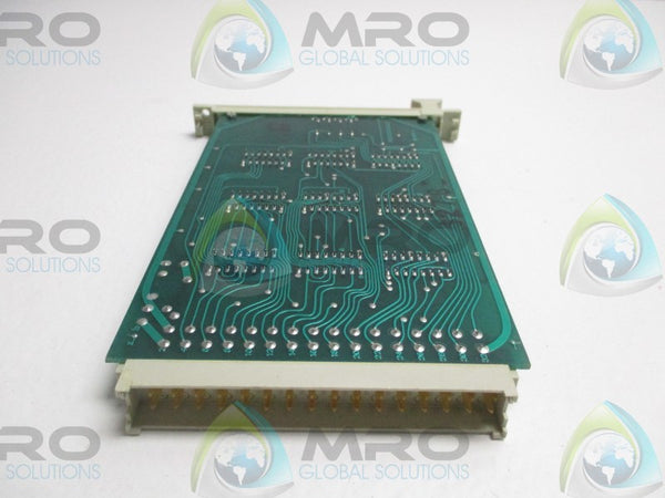 FOCKE D108-0 CONTROL BOARD MODULE  NSNP