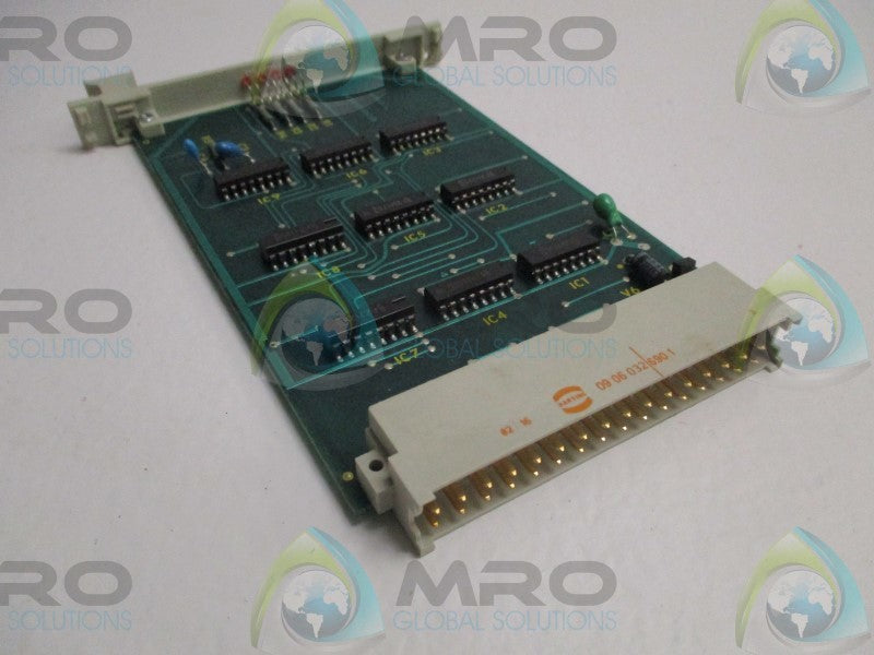 FOCKE D108-0 CONTROL BOARD MODULE  NSNP