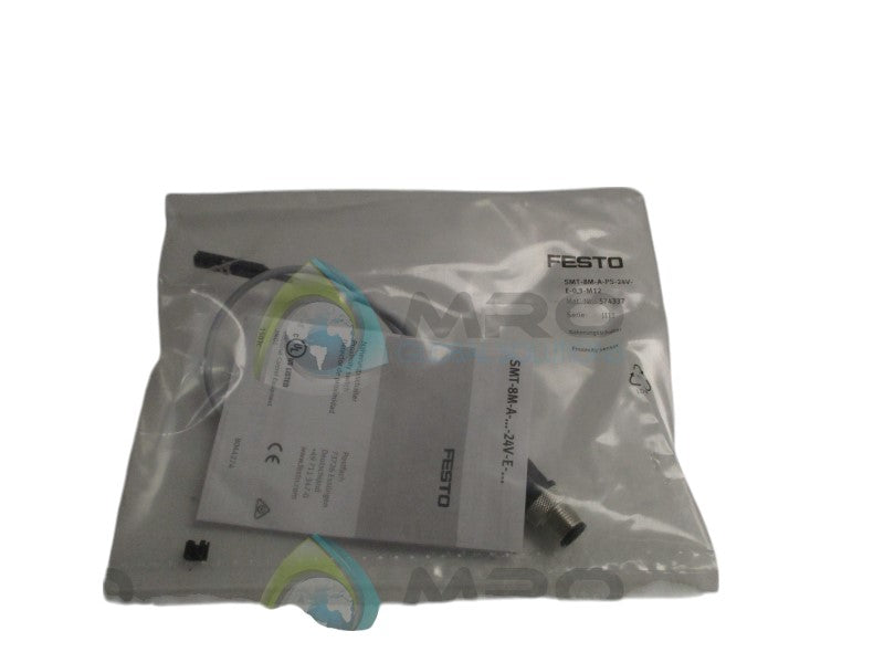 FESTO SMT-8M-A-PS-24V-E-0,3-M12 PROXIMITY SENSOR  NSMP