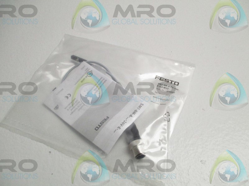 FESTO SMT-8M-A-PS-24V-E-0,3-M12 PROXIMITY SENSOR  NSMP