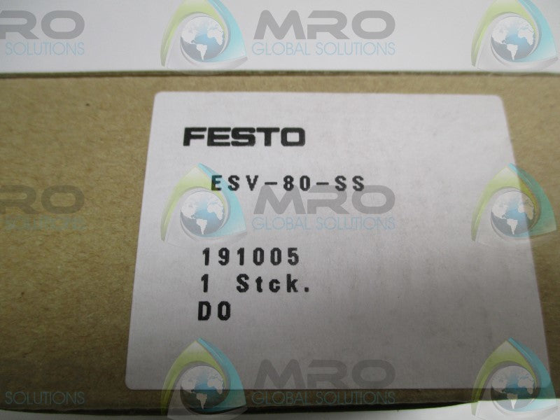 FESTO ESV-80-SS SUCTION CUP  NSFS