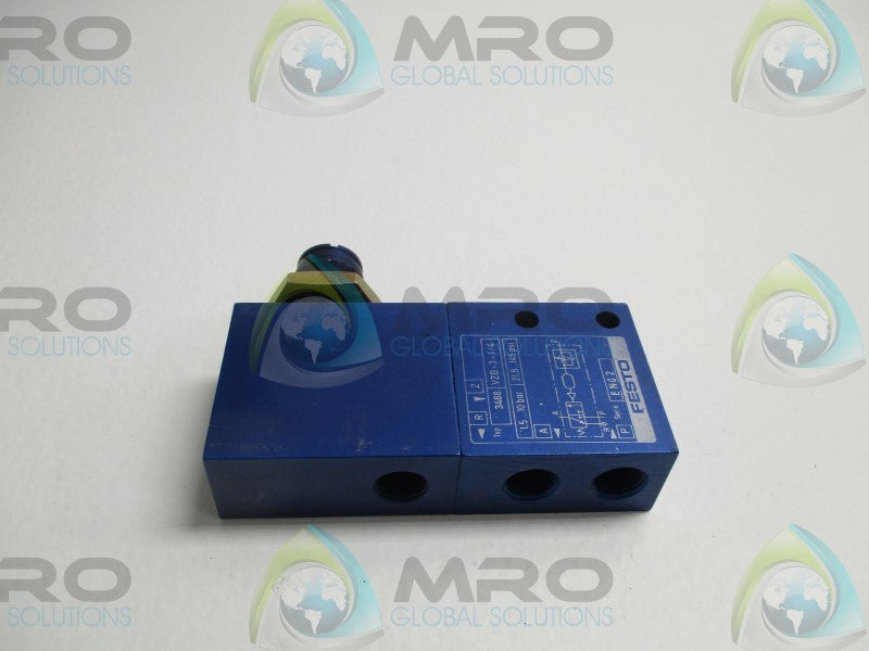 FESTO VZB-3-1/4 PNEUMATIC ACTUATED VALVE  NSNP