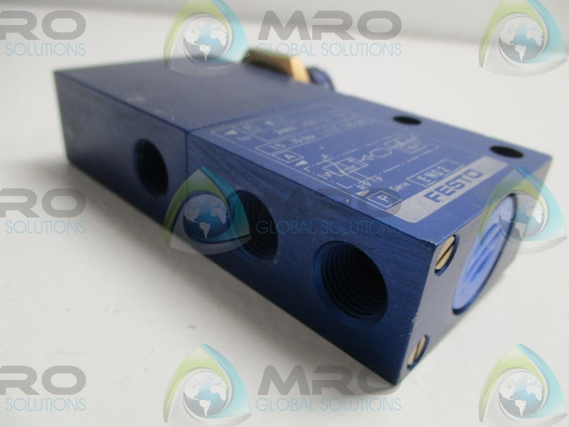 FESTO VZB-3-1/4 PNEUMATIC ACTUATED VALVE  NSNP