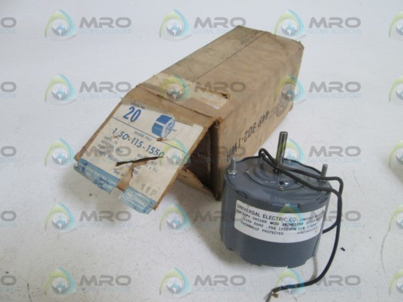 UNIVERSAL ELECTRIC COMPANY SHADED POLE 20 NSMP