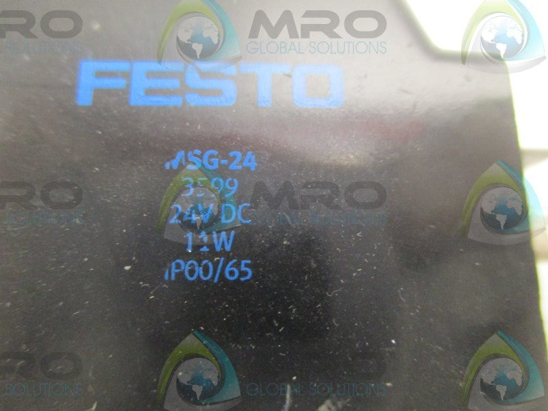 FESTO MSG-24DC 3599 24VDC NSNP