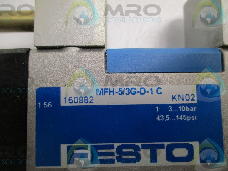 FESTO MFH-5/3G-D-1-C SOLENOID VALVE  NSMP