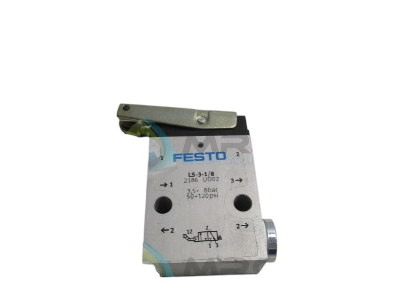 FESTO LS-3-1/8 TOGGLE LEVER VALVE  NSNP