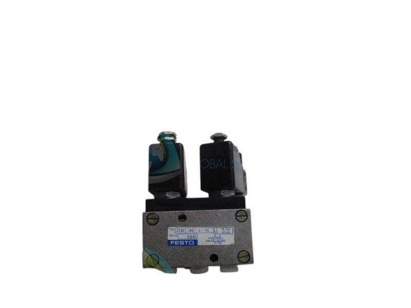 FESTO JMC-4-1/4 PNEUMATIC SOLENOID VALVE (AS PICTURED)  NSNP