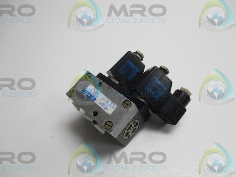 FESTO JMC-4-1/4 PNEUMATIC SOLENOID VALVE (AS PICTURED)  NSNP