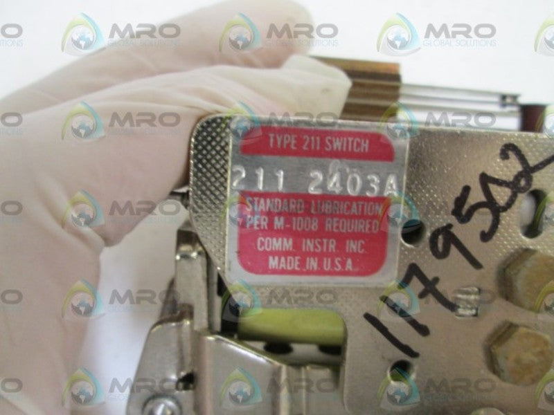 SWITCH 211 2403A UNMP