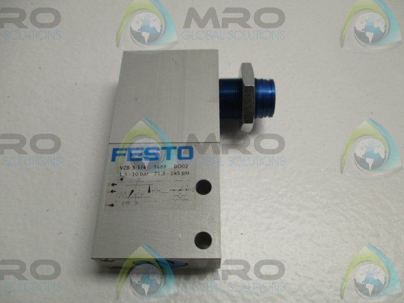 FESTO VZB-3-1/4 PNEUMATIC VALVE  NSMP